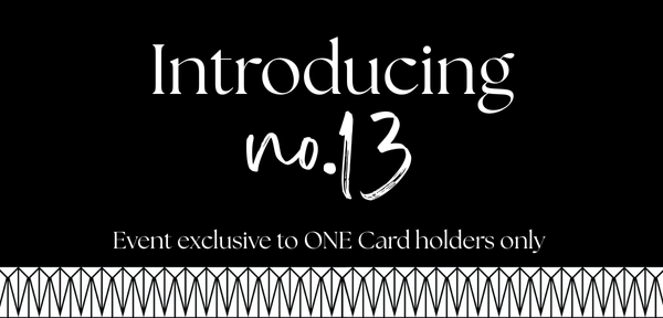 Introducing No.13 | Unveiling The First Chapter