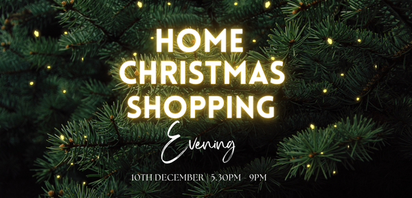 Home Christmas Shopping Evening